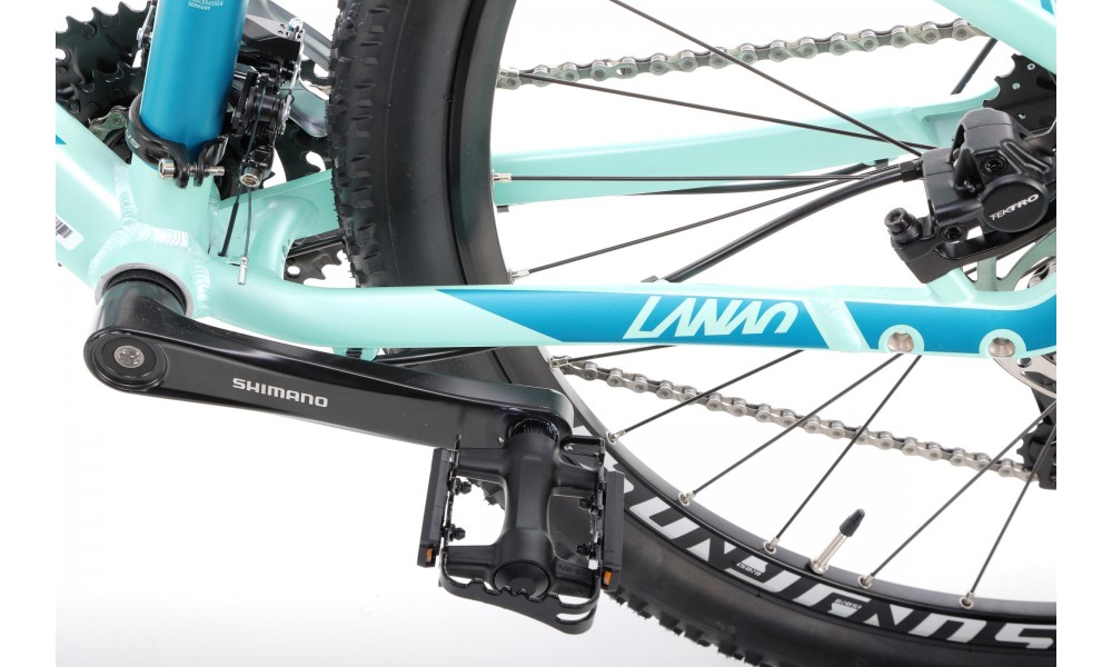 Rower górski Ghost Lanao 27,5 Universal - miętowo-niebieski