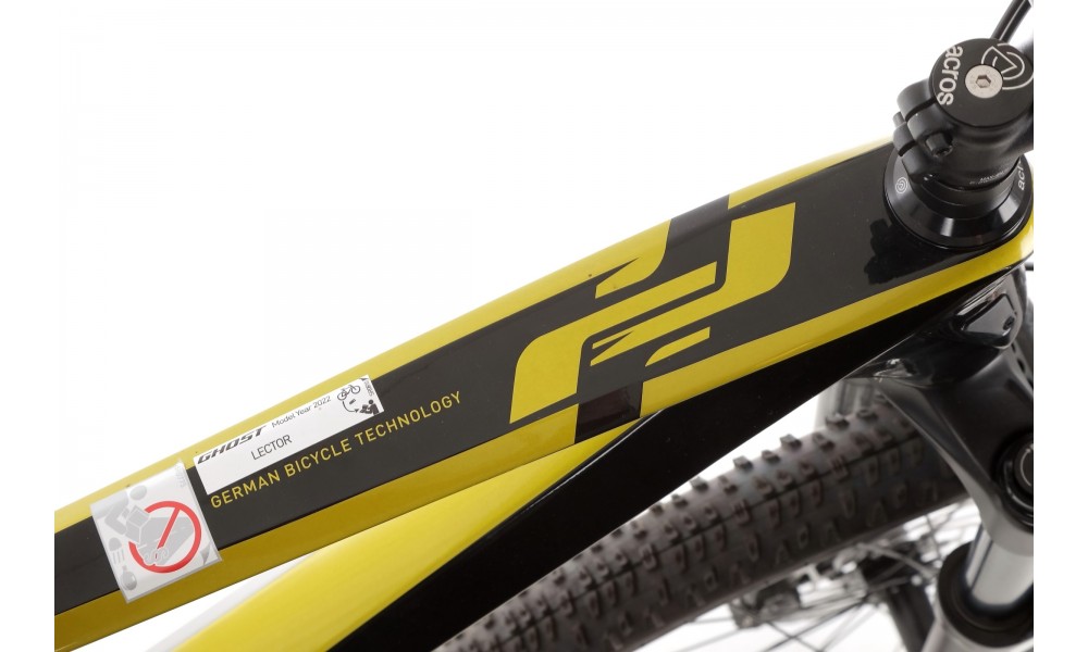 Rower górski Ghost Lector LC - czarny-zielony