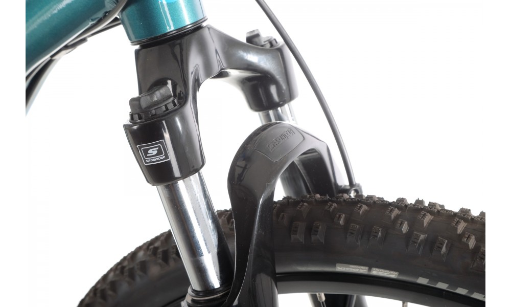 Rower crossowy Ghost Square Cross Base Lady W  - zielony-niebieski