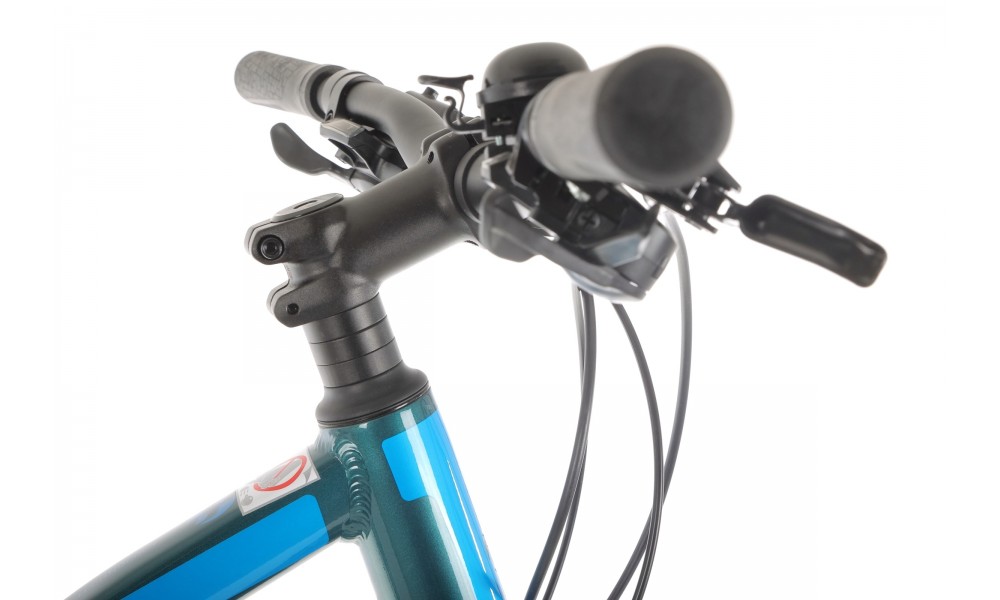 Rower crossowy Ghost Square Cross Base Lady W  - zielony-niebieski