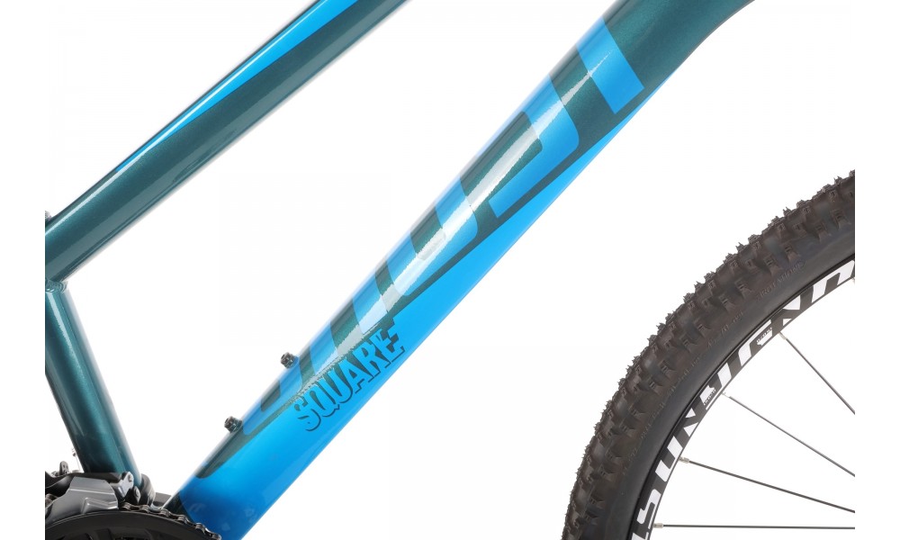 Rower crossowy Ghost Square Cross Base Lady W  - zielony-niebieski