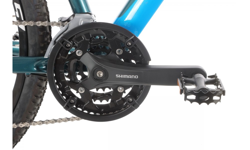 Rower crossowy Ghost Square Cross Base Lady W  - zielony-niebieski