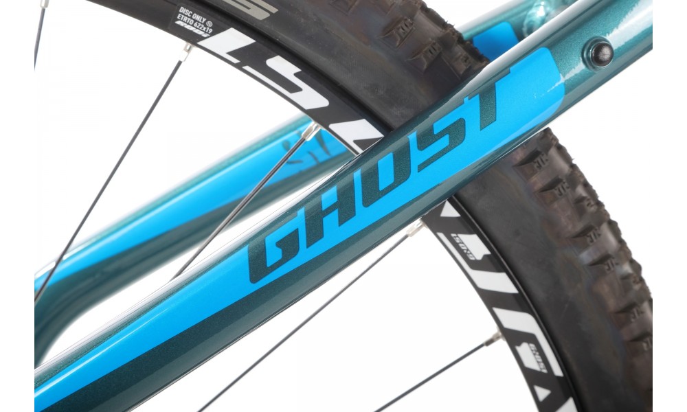 Rower crossowy Ghost Square Cross Base Lady W  - zielony-niebieski