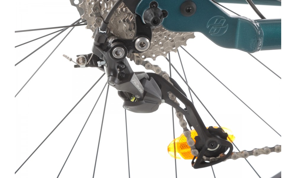 Rower crossowy Ghost Square Cross Base Lady W  - zielony-niebieski