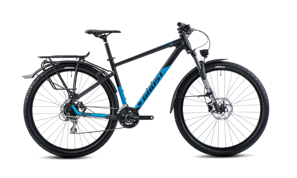 Rower górski Ghost Kato EQ 27.5 - czarno-niebieski