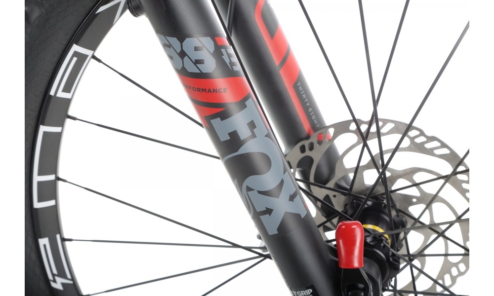 Rower górski elektryczny Haibike Nduro 7 - szary-czerwony