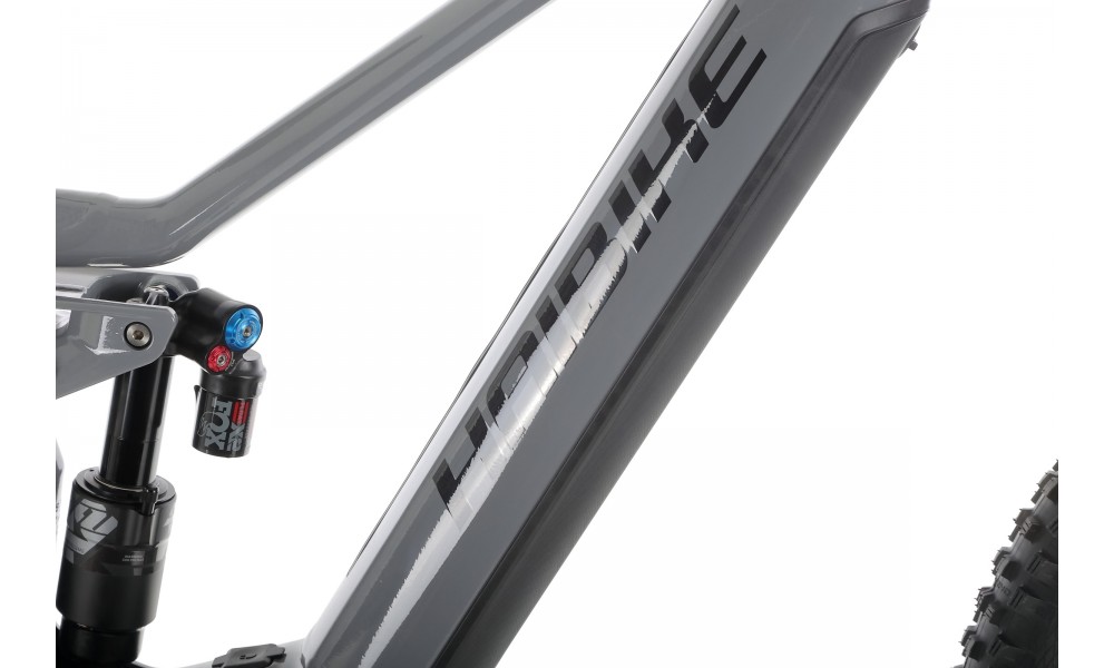 Rower górski elektryczny Haibike Nduro 7 - szary-czerwony