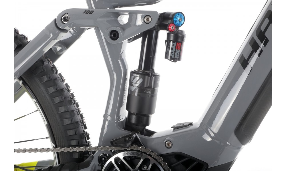 Rower górski elektryczny Haibike Nduro 7 - szary-czerwony