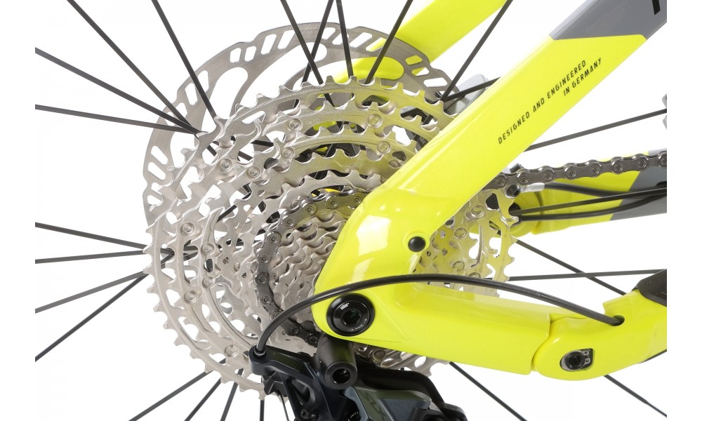 Rower górski elektryczny Haibike Nduro 7 - szary-czerwony