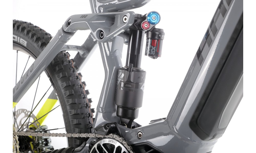 Rower górski elektryczny Haibike Nduro 7 - szary-czerwony