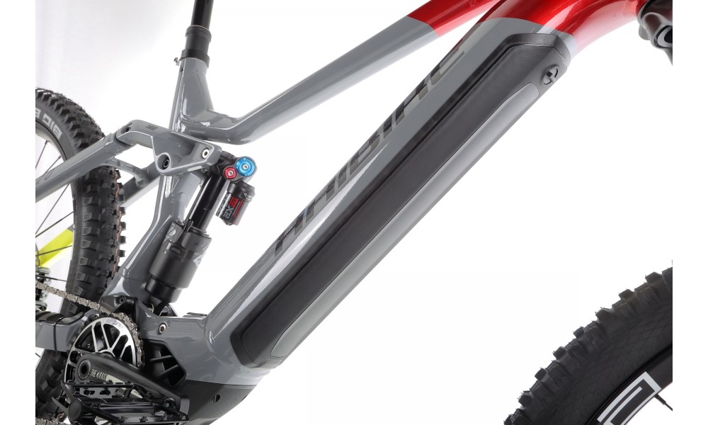 Rower górski elektryczny Haibike Nduro 7 - szary-czerwony