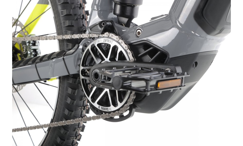 Rower górski elektryczny Haibike Nduro 7 - szary-czerwony