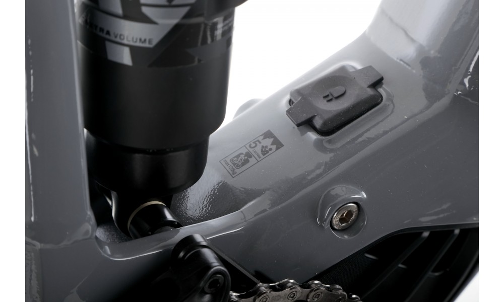 Rower górski elektryczny Haibike Nduro 7 - szary-czerwony