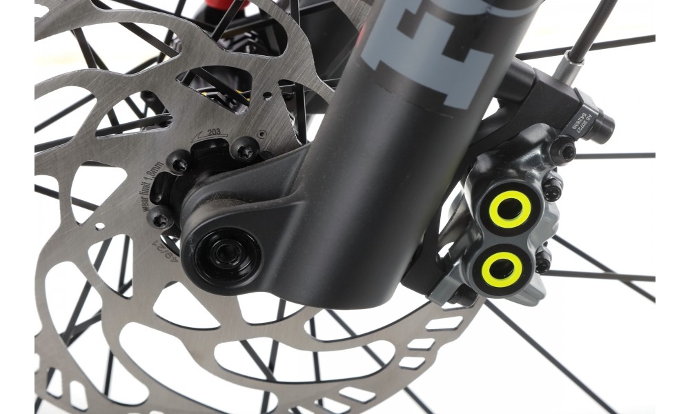 Rower górski elektryczny Haibike Nduro 7 - szary-czerwony