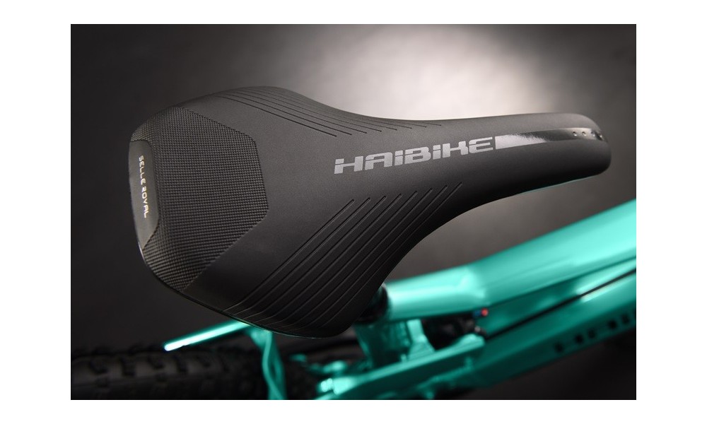 Rower górski elektryczny Haibike Allmtn 1 - zielony-czarny