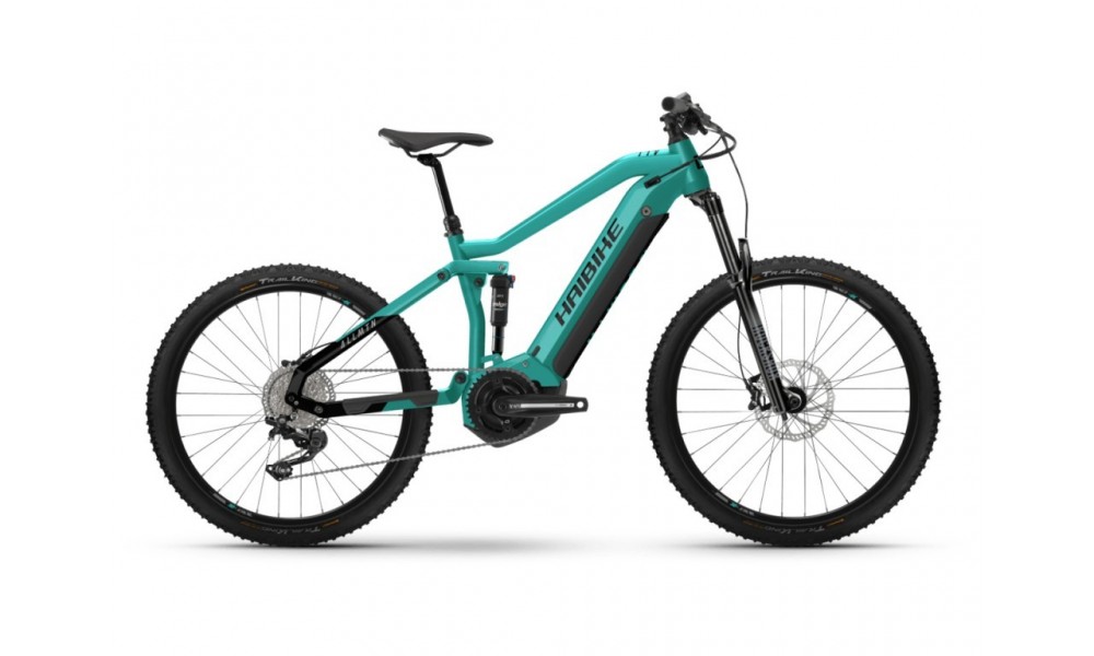 Rower górski elektryczny Haibike Allmtn 1 - zielony-czarny