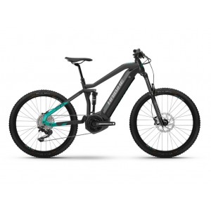 Rower górski elektryczny Haibike Allmtn 1  - czarny-turkusowy 1