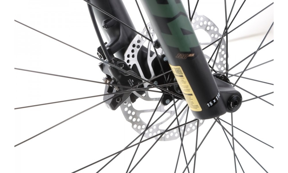 Rower górski elektryczny Haibike AllTrail 4 29 - zielony-czarny