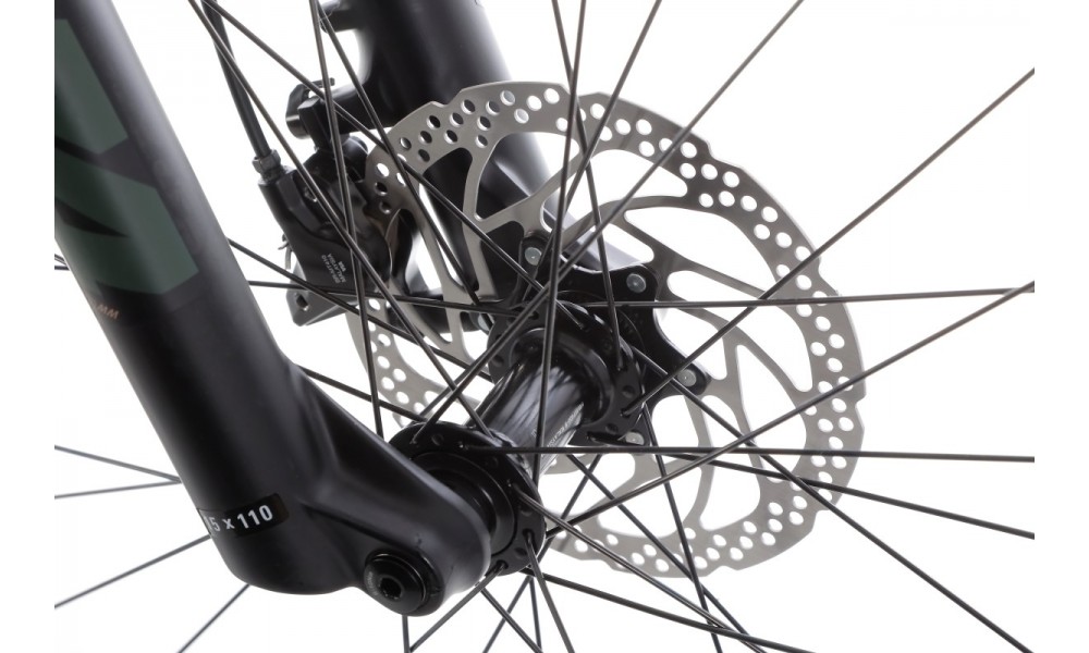 Rower górski elektryczny Haibike AllTrail 4 29 - zielony-czarny