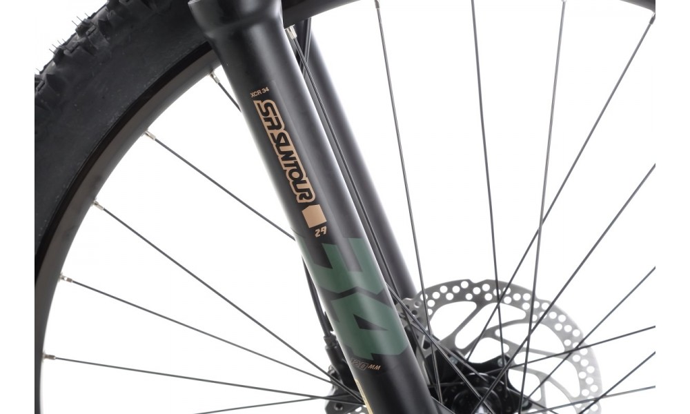 Rower górski elektryczny Haibike AllTrail 4 29 - zielony-czarny