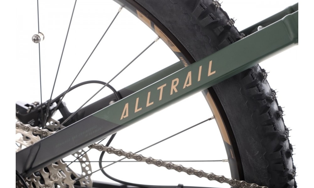 Rower górski elektryczny Haibike AllTrail 4 29 - zielony-czarny