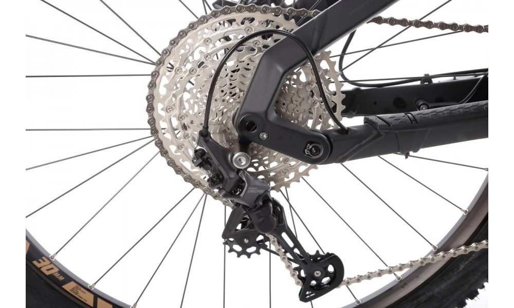 Rower górski elektryczny Haibike AllTrail 4 29 - zielony-czarny