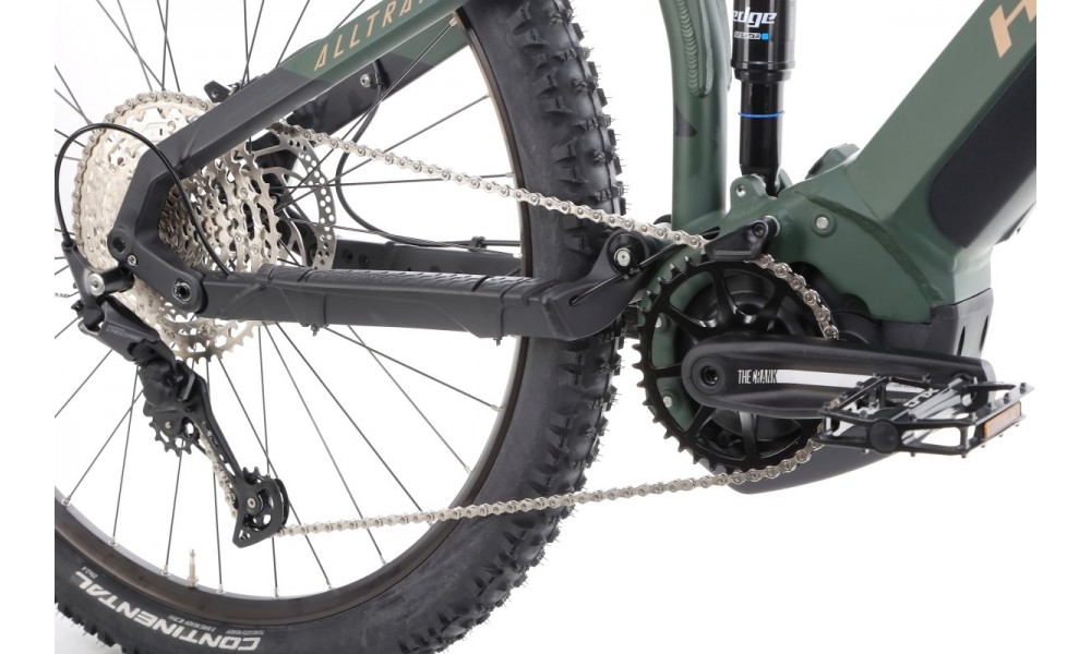 Rower górski elektryczny Haibike AllTrail 4 29 - zielony-czarny