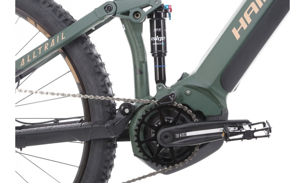 Rower górski elektryczny Haibike AllTrail 4 29 - zielony-czarny