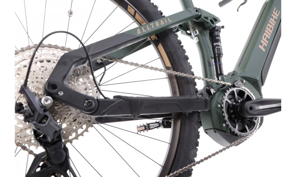 Rower górski elektryczny Haibike AllTrail 4 29 - zielony-czarny