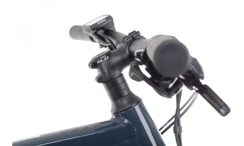 Rower górski elektryczny Haibike Hardnine 5 - niebieski-zielony