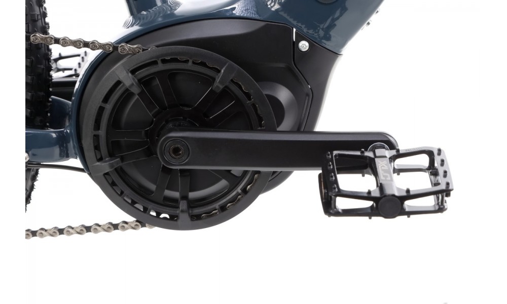 Rower górski elektryczny Haibike Hardnine 5 - niebieski-zielony