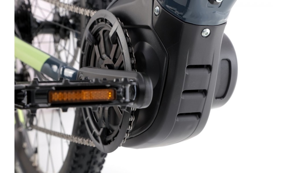 Rower górski elektryczny Haibike Hardnine 5 - niebieski-zielony