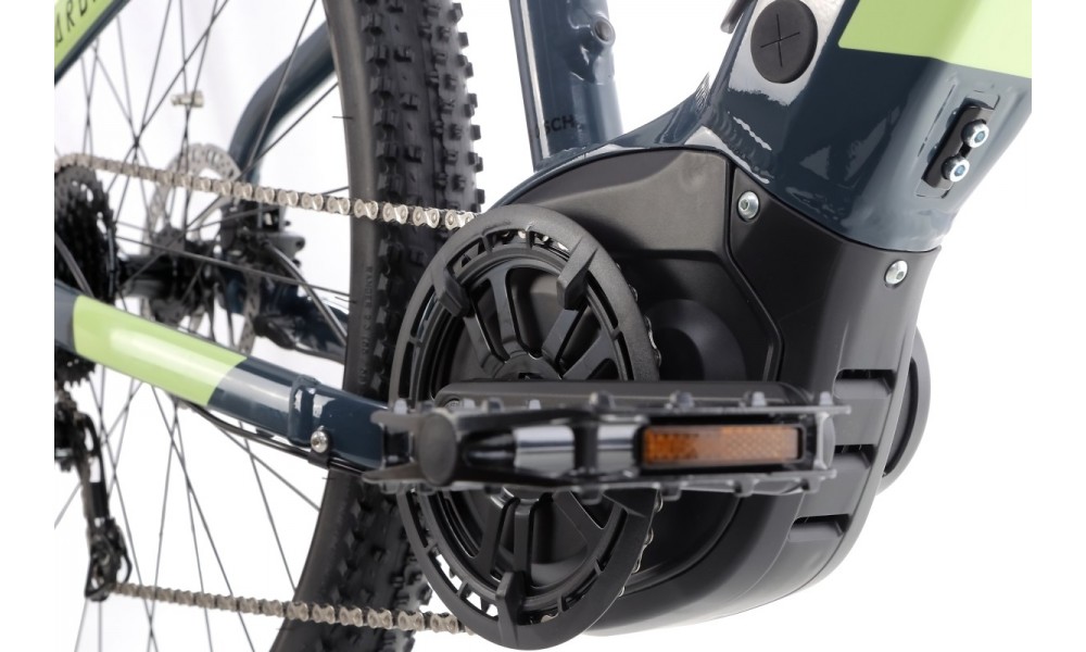 Rower górski elektryczny Haibike Hardnine 5 - niebieski-zielony