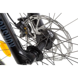 Rower trekkingowy elektryczny Haibike Adventr FS 8 - zielono-szary 2