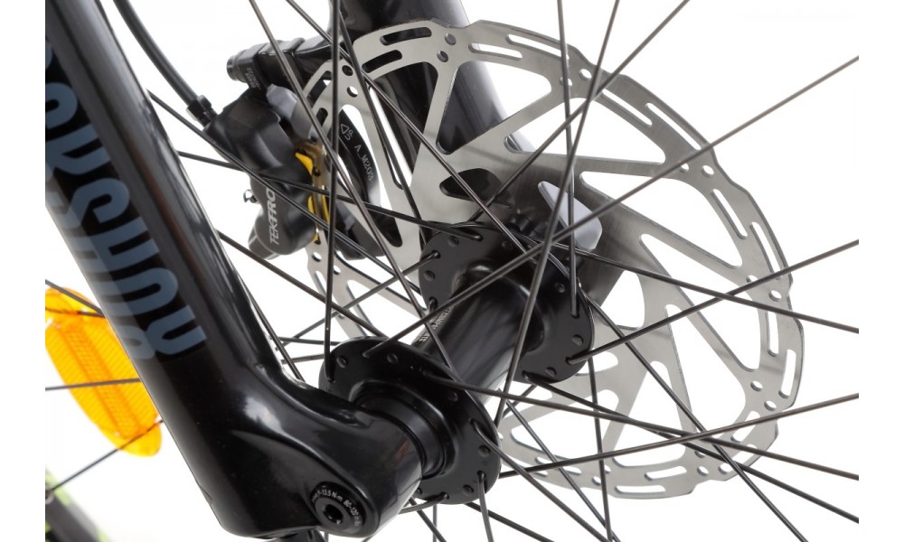 Rower trekkingowy elektryczny Haibike Adventr FS 8 - zielono-szary