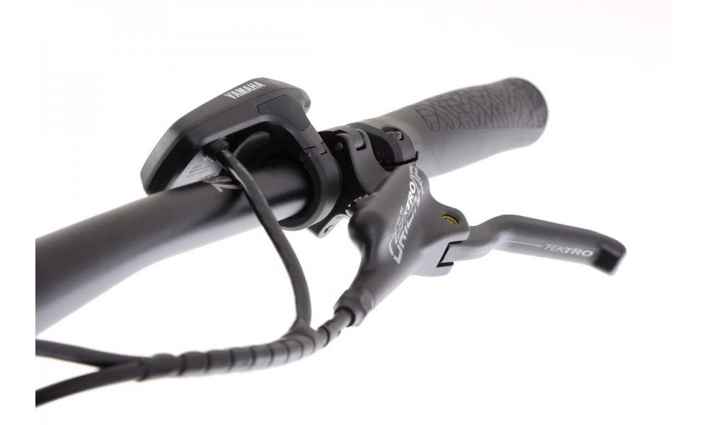 Rower trekkingowy elektryczny Haibike Adventr FS 8 - zielono-szary