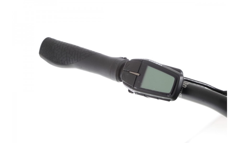 Rower trekkingowy elektryczny Haibike Adventr FS 8 - zielono-szary