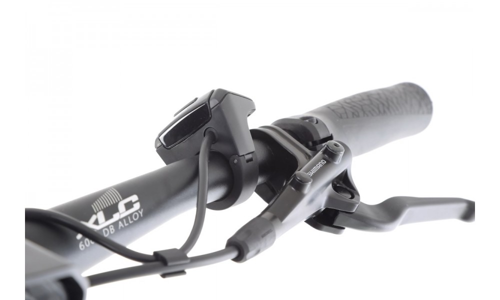 Rower trekkingowy elektryczny Haibike Trekking 7 High - granatowo-kremowy