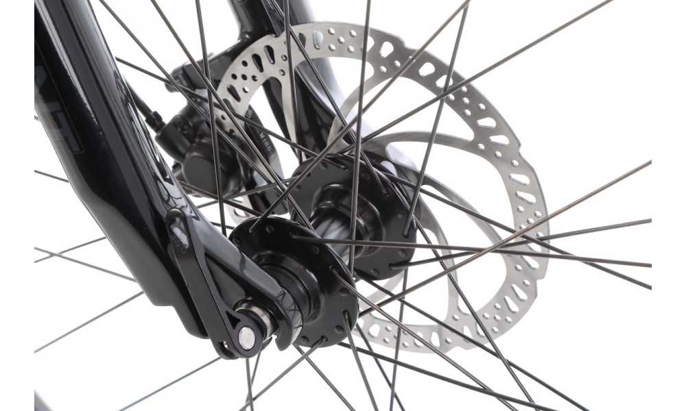 Rower trekkingowy elektryczny Haibike Trekking 4 High - granatowy-czarny