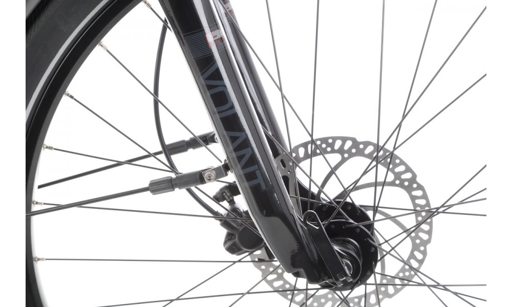 Rower trekkingowy elektryczny Haibike Trekking 4 High - granatowy-czarny