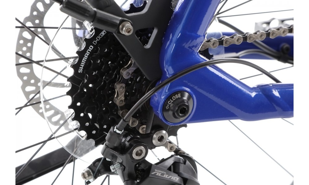 Rower trekkingowy elektryczny Haibike Trekking 4 High - granatowy-czarny