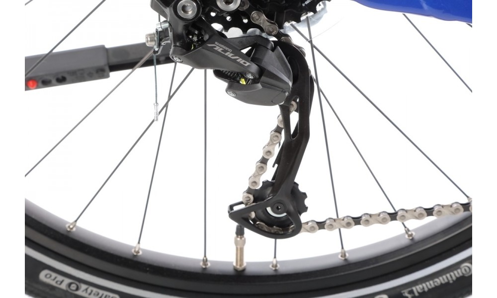 Rower trekkingowy elektryczny Haibike Trekking 4 High - granatowy-czarny