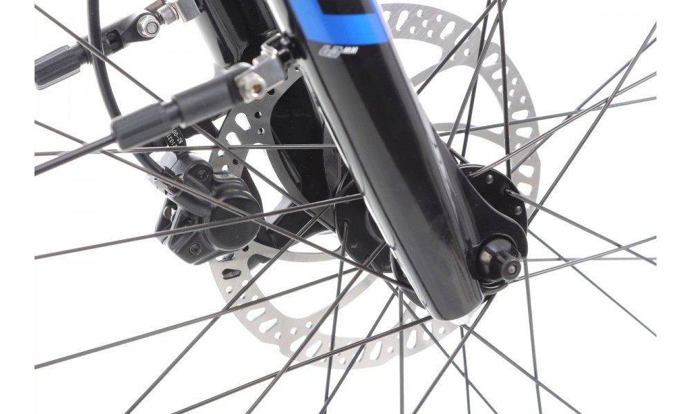 Rower trekkingowy elektryczny Haibike Trekking 4 Mid - granatowy-czarny