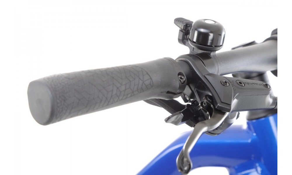 Rower trekkingowy elektryczny Haibike Trekking 4 Mid - granatowy-czarny