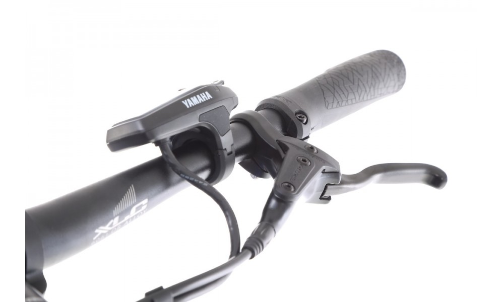 Rower trekkingowy elektryczny Haibike Trekking 4 Mid - granatowy-czarny