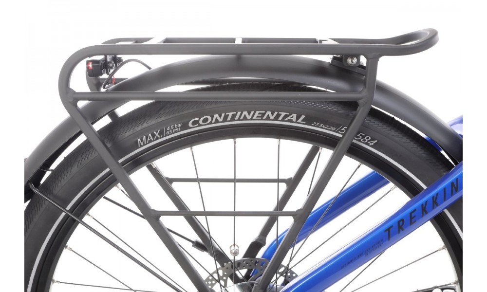 Rower trekkingowy elektryczny Haibike Trekking 4 Mid - granatowy-czarny