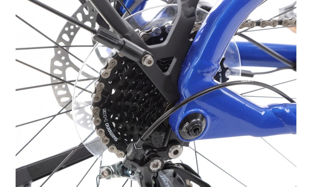 Rower trekkingowy elektryczny Haibike Trekking 4 Mid - granatowy-czarny