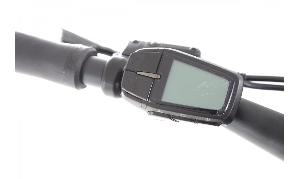 Rower trekkingowy elektryczny Haibike Trekking 4 Mid - granatowy-czarny