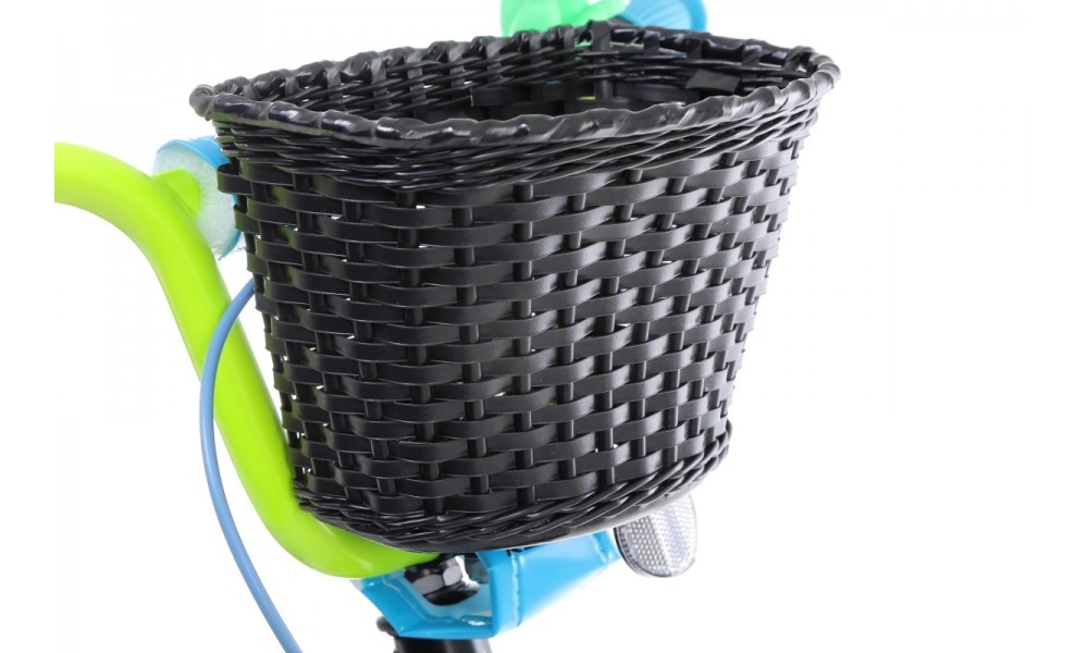 Rower dziecięcy Tabou Rocket Alu 20 - czarny-niebieski