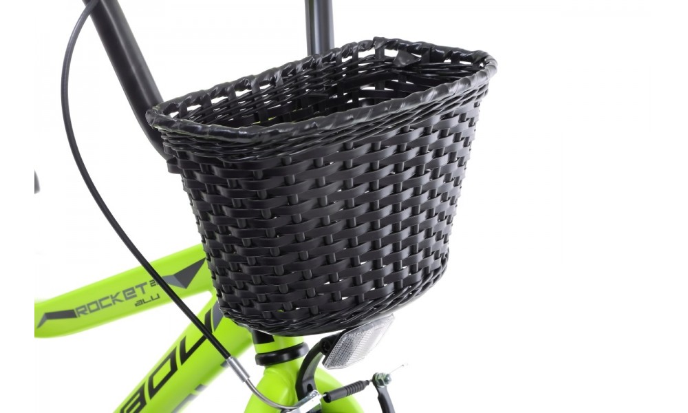 Rower dziecięcy Tabou Rocket Alu 20 - czarny-zielony